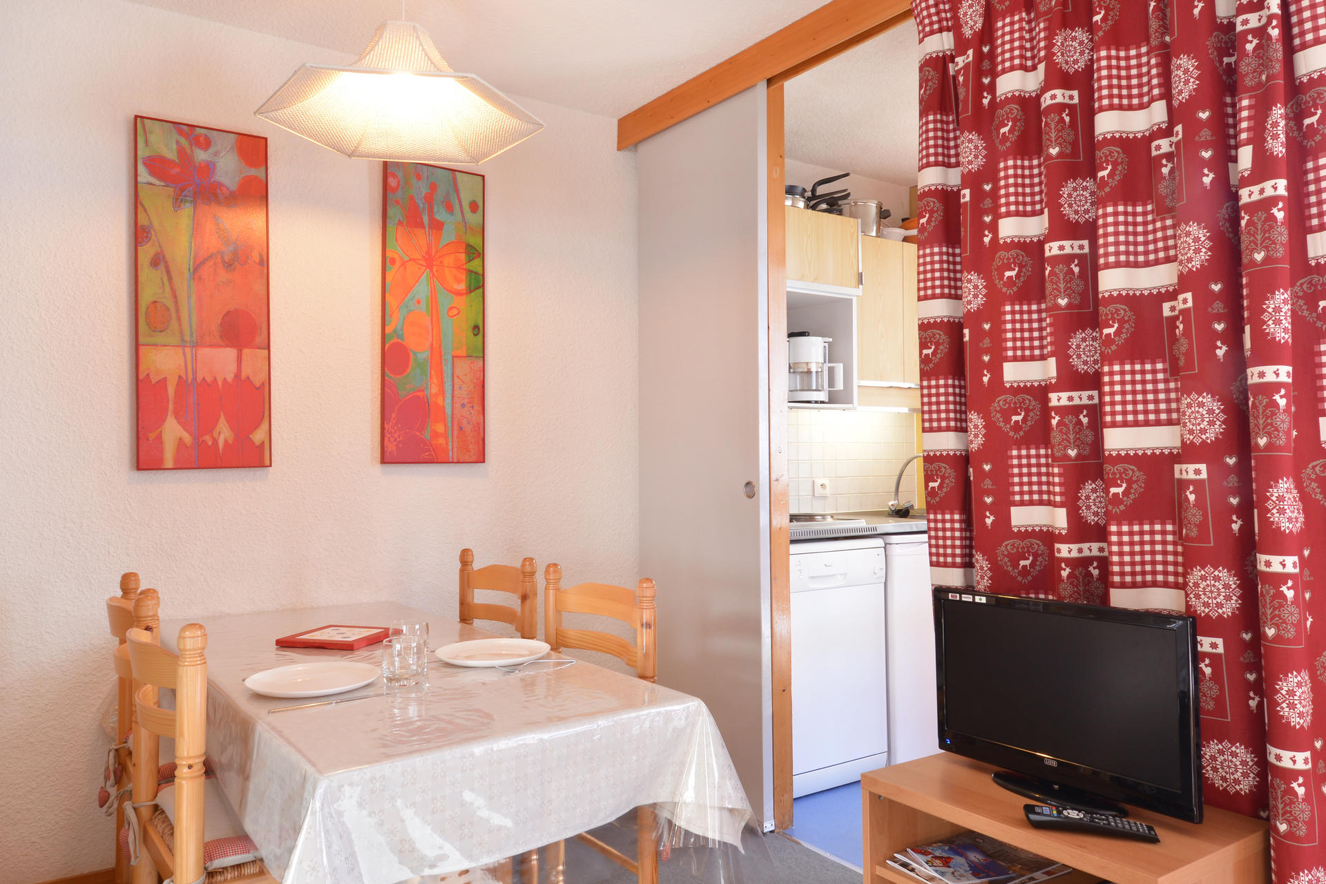 Studio 4 personen Comfort - Flats LES GLACIERS 3 - Plagne Bellecôte