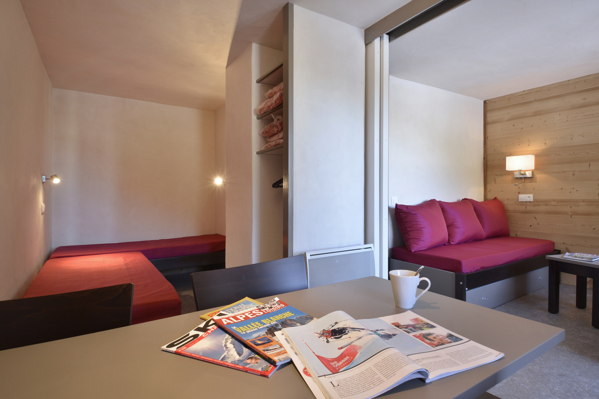 Studio 4 personen - travelski home choice - Flats RESIDENCE 3000 - Plagne Bellecôte
