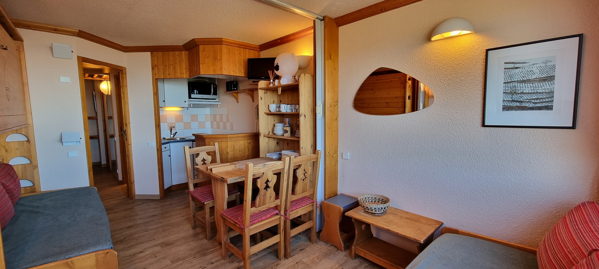 Studio 4 personen - travelski home choice - Flats ZENITH - Plagne - Aime 2000