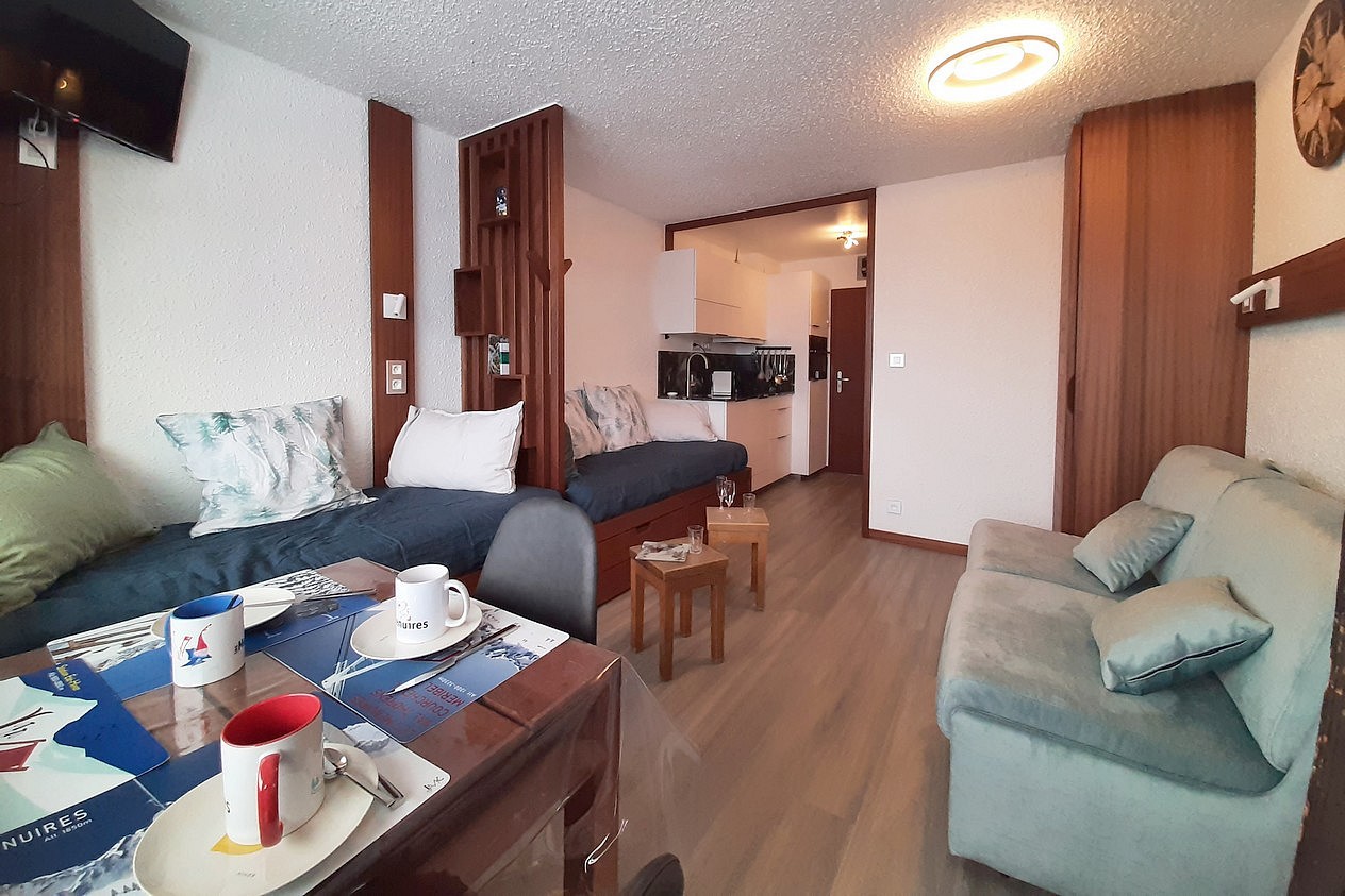Studio 4 personen - travelski home choice - Flats ARAVIS - Les Menuires Croisette
