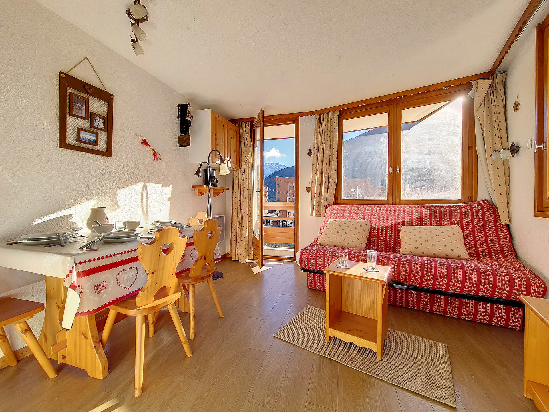 Studio 4 personen Comfort - travelski home choice - Flats BOEDETTE D - Les Menuires Reberty 1850