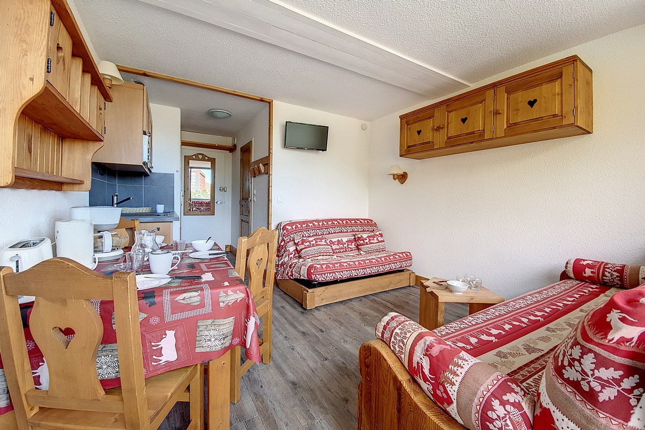 Studio 3 personen - travelski home choice - Flats CHAVIERE - Les Menuires Croisette