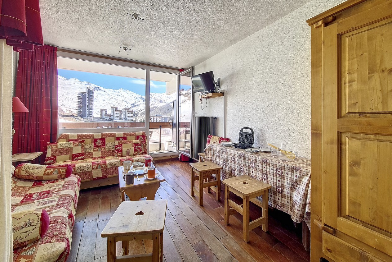 Studio 4 personen Confort - travelski home choice - Flats CHAVIERE - Les Menuires Croisette