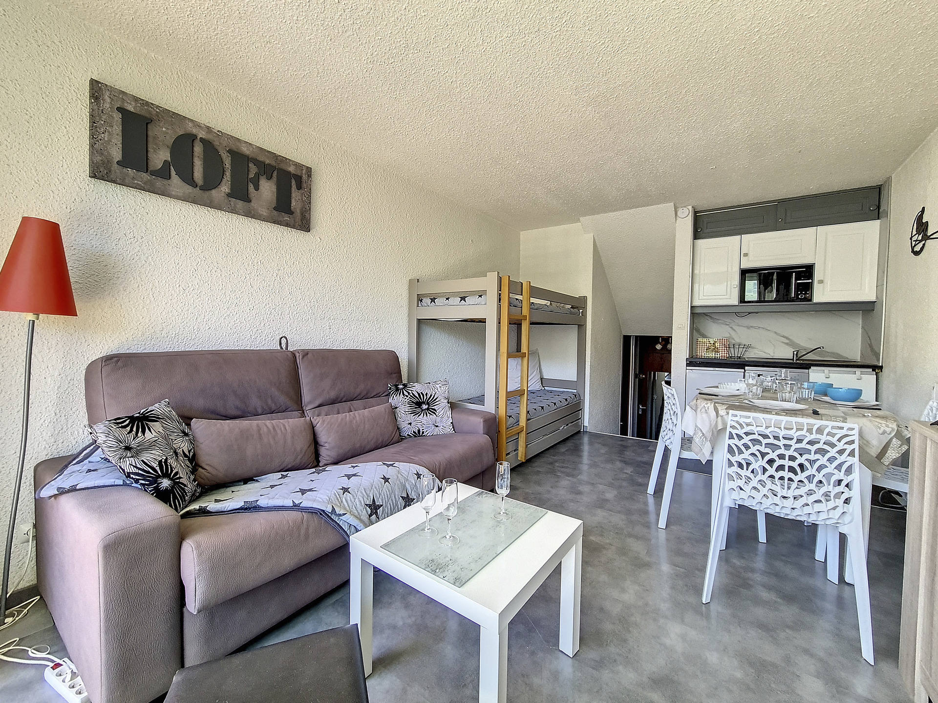 Studio 4 personen - travelski home choice - Flats DANCHET - Les Menuires Brelin