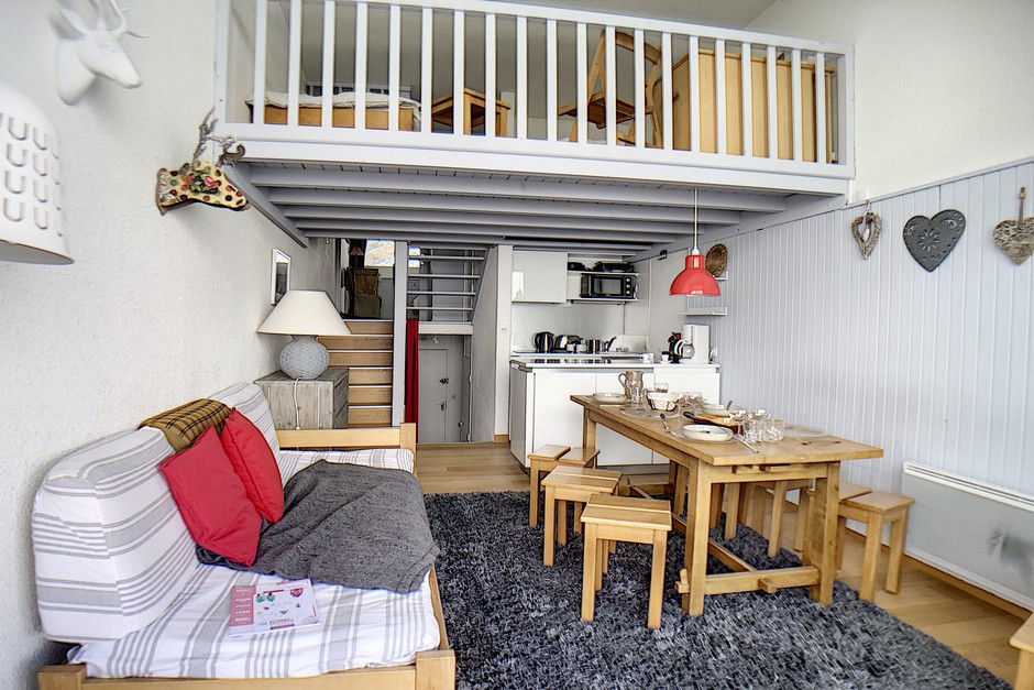 2-kamer appartement mezzanine duplex - 4 t/m 6 personen - travelski home choice - Flats DANCHET - Les Menuires Brelin