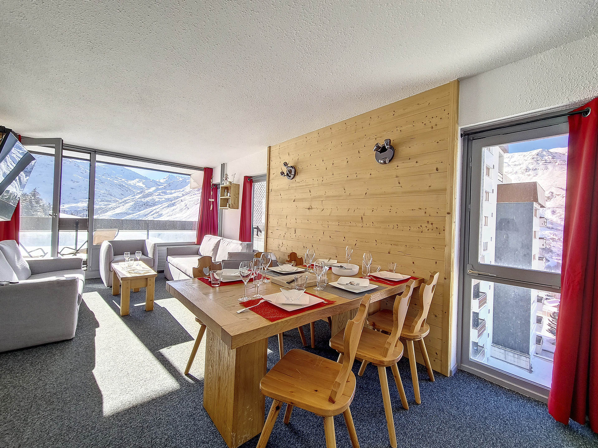 3 kamers 6 personen - travelski home choice - Flats DORONS - Les Menuires Croisette