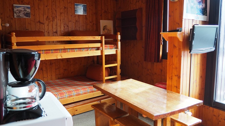 Studio 4 personen - Flats GENEPI - Les Menuires Reberty 1850