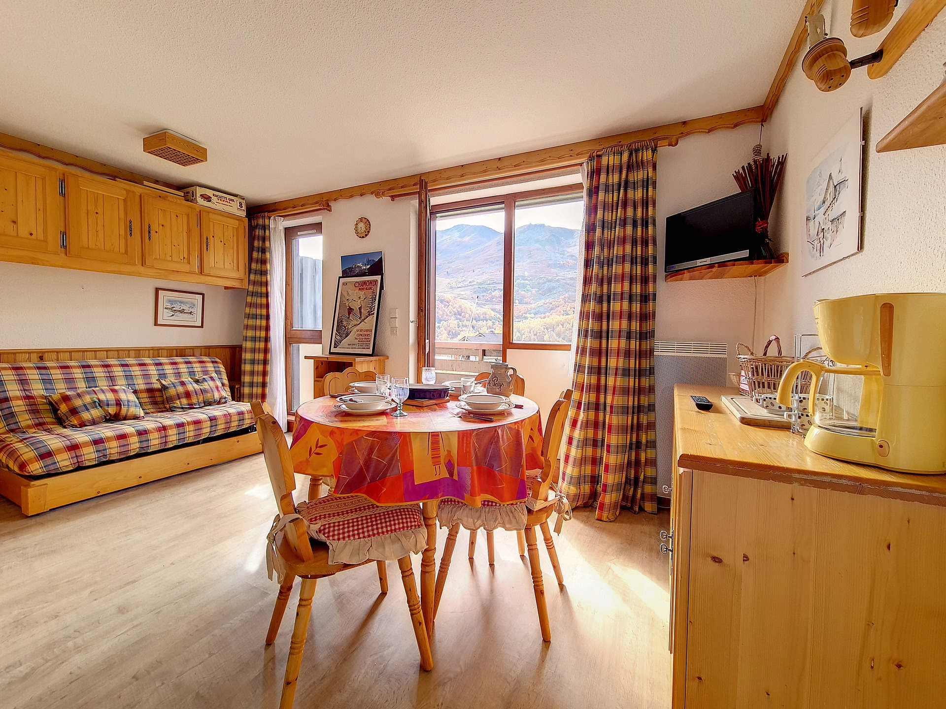 Studio cabine - 2 t/m 4 personen - travelski home choice - Flats SARVAN - Les Menuires Preyerand