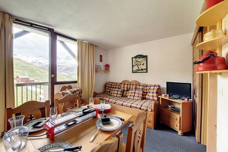 Studio 3 personen - Flats MEDIAN - Les Menuires Reberty 1850
