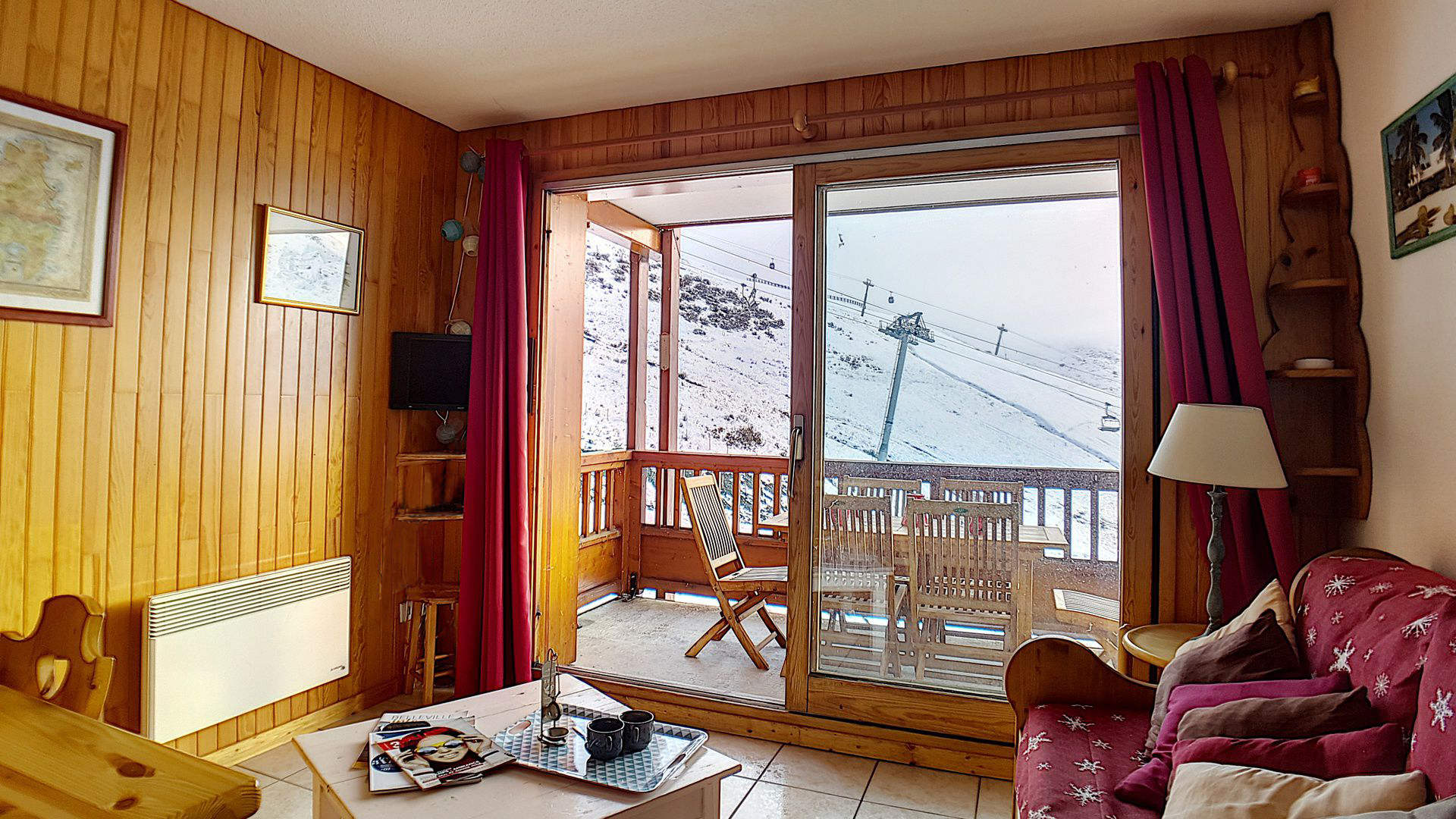 2-kamer appartement cabine - 2 t/m 4 personen - travelski home choice - Flats TETRAS LYRE - Les Menuires Reberty 2000