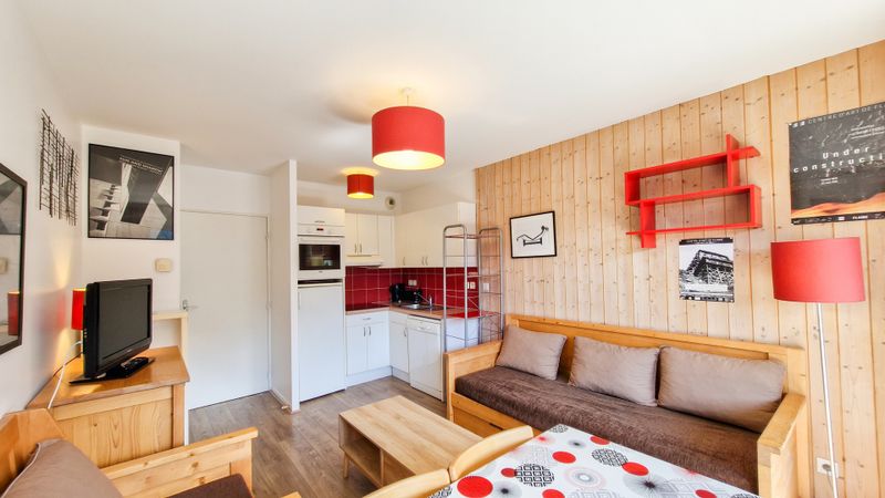 2 kamer appartement 6 personen Comfort - Flats LES PLEIADES - Flaine Forêt 1700