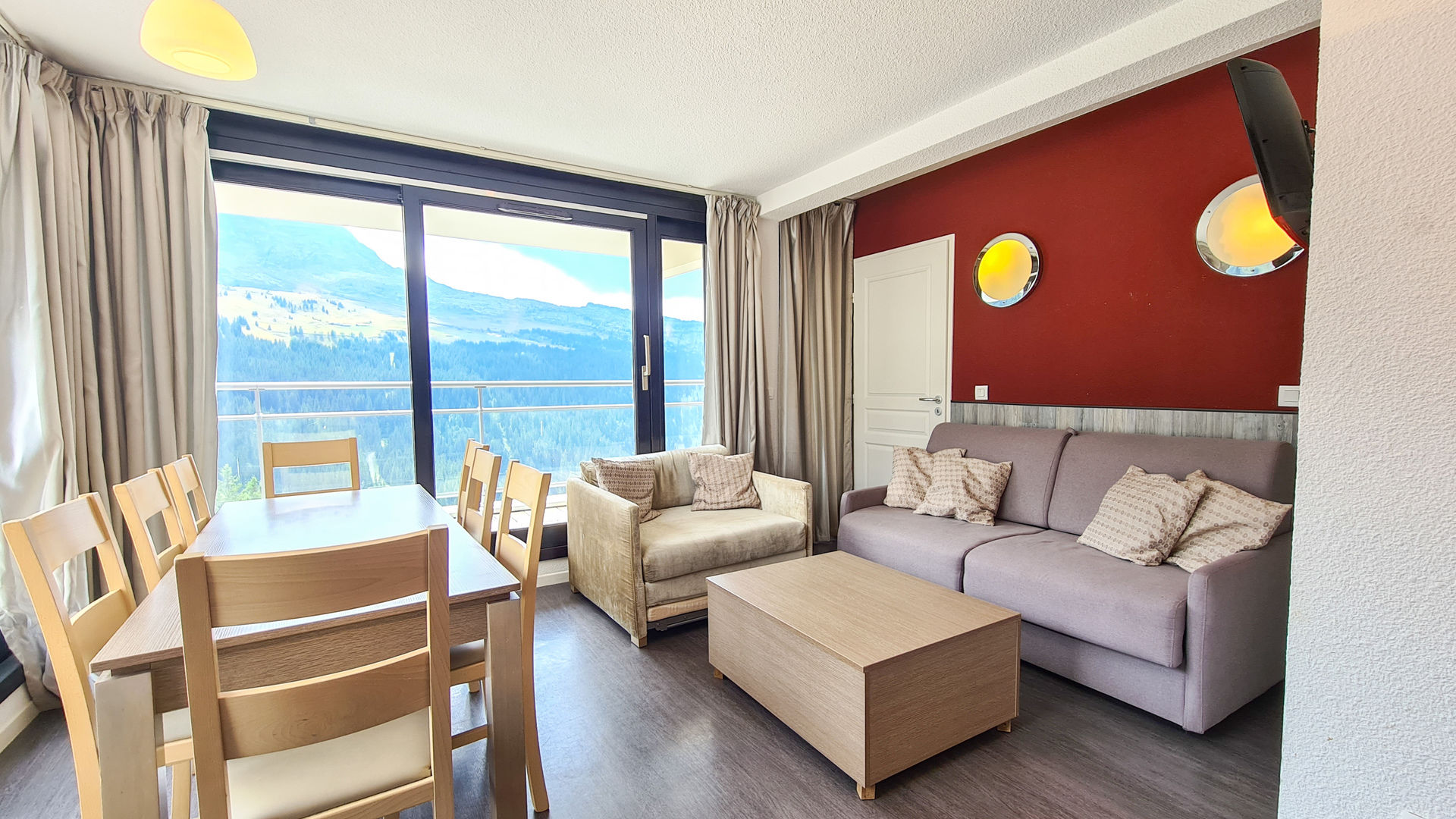 4 kamer appartement 8 personen - Flats LES TERRASSES DE VERET - Flaine Forêt 1700