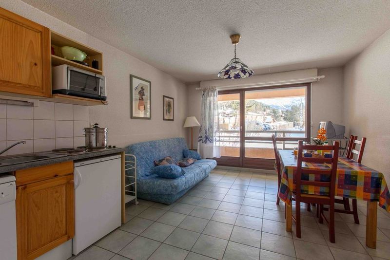 Studio 4 personen - Flats JARDIN ALPIN EDELWEISS - Serre Chevalier 1400 - Villeneuve