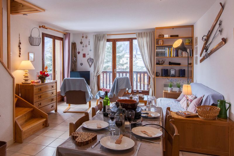 5 kamers appartement 8 personen Comfort - Flats LE ROCHER - Serre Chevalier 1500 - Monêtier Les Bains