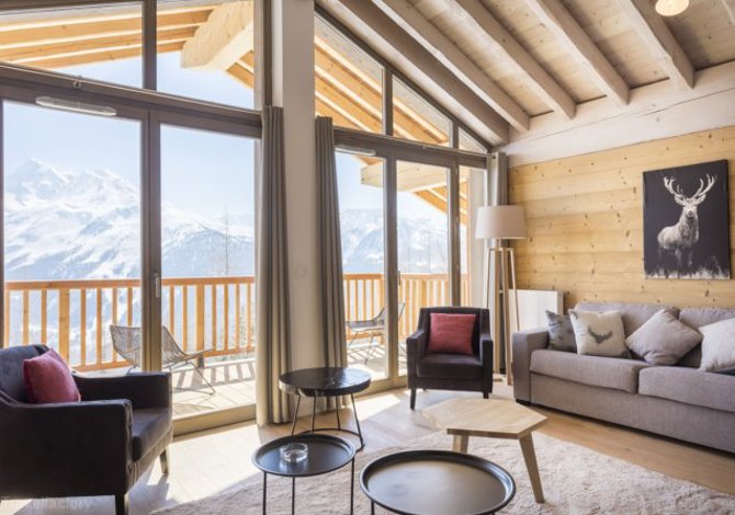 3 Kamer appartement 8 personen met cabine - Résidence Le Hameau de Barthélémy - La Rosière