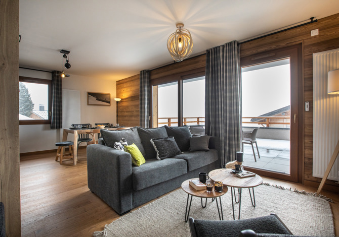 3 kamers 6 personen Premium - Résidence L'Altarena - Les Saisies