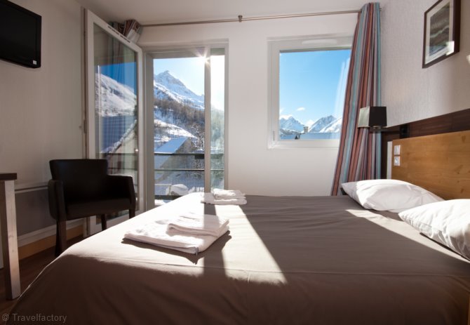 Kamer appartement 2/3 personen voor 2 volwassenen en 1 kind (van 6 tot 13 jaar) in volpension - Village-Club Nea Club La Pulka 3* - Valloire