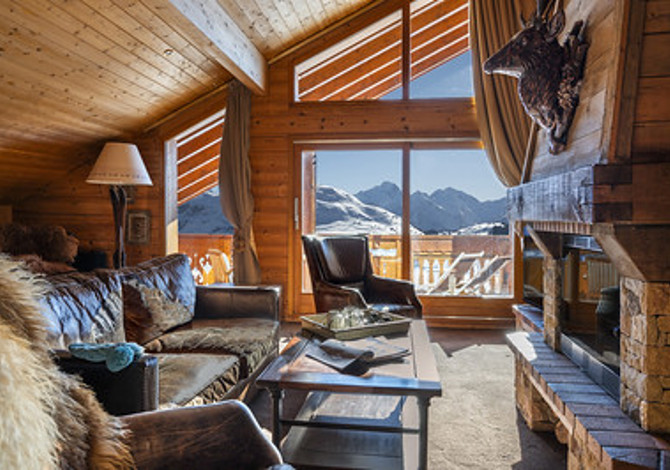 Suite César 4 Personen met ontbijt - Hôtel Au Chamois D’Or 5* - Alpe d'Huez