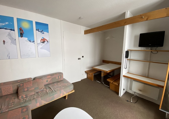 2 Kamer appartement 5 personen pistezicht F7 - travelski home classic - Résidence Bellecôte - Plagne Bellecôte
