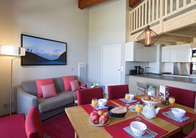 3 Kamer appartement 6 personen standaard niet restitueerbaar - travelski home premium - Résidence Edenarc 5* - Les Arcs 1800