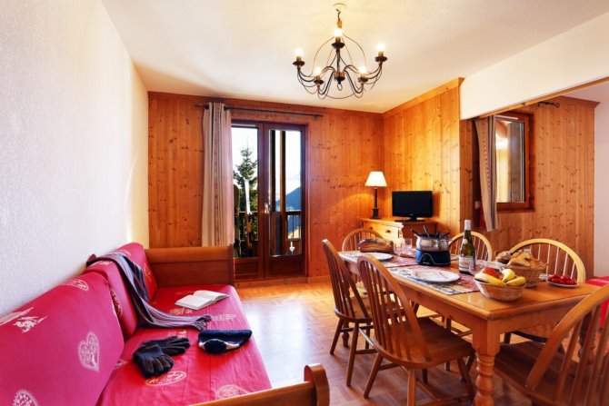 3-kamer appartement - 1 t/m 6 personen niet-terugbetaalbaar - travelski home select - Résidence Les Chalets des Cimes 3* - La Toussuire