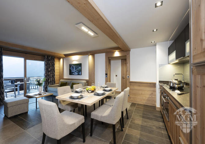 3 Kamer appartement 6 Personen Grand Comfort - MGM Hôtels & Résidences – Résidence Alpen Lodge - La Rosière