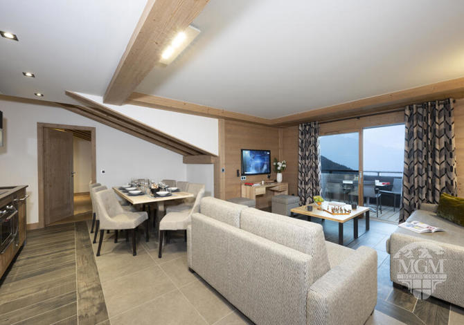 4 Kamer appartement 8 Personen in duplex - MGM Hôtels & Résidences – Résidence Alpen Lodge - La Rosière