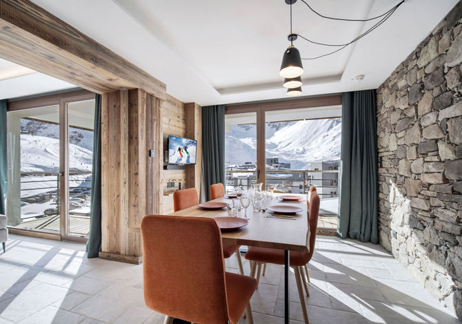 5 Kamer appartement 10 Personen - Résidence Quartz - Tignes Val Claret