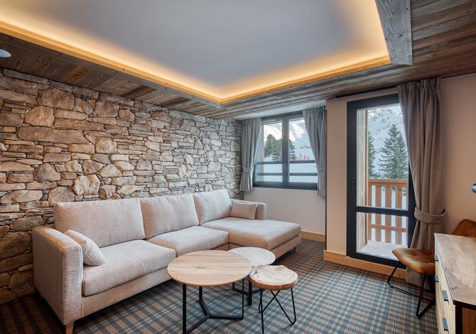 5 Kamers 9 Personen PMR met cabine - Résidence Turquoise - Plagne - Belle Plagne