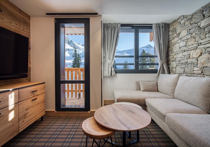 4 Kamer appartement 7 Personen - Résidence Turquoise - Plagne - Belle Plagne