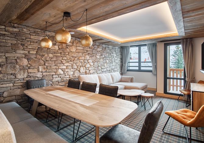 5 Kamer appartement 10 Personen - Résidence Turquoise - Plagne - Belle Plagne