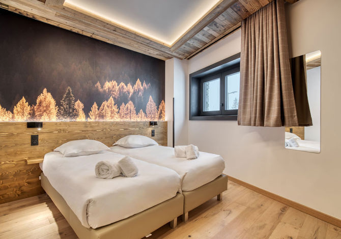 3 Kamers 8 Personen met cabine - Résidence Le Lodge des Glaciers - La Rosière