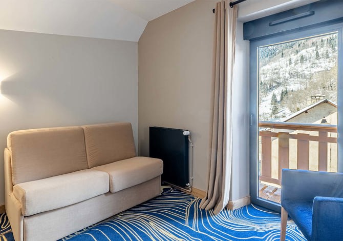 Superior Familie Kamer appartement 4 Personen op basis van halfpension - Hotel Madame Vacances Les Cimes 3* - Vaujany