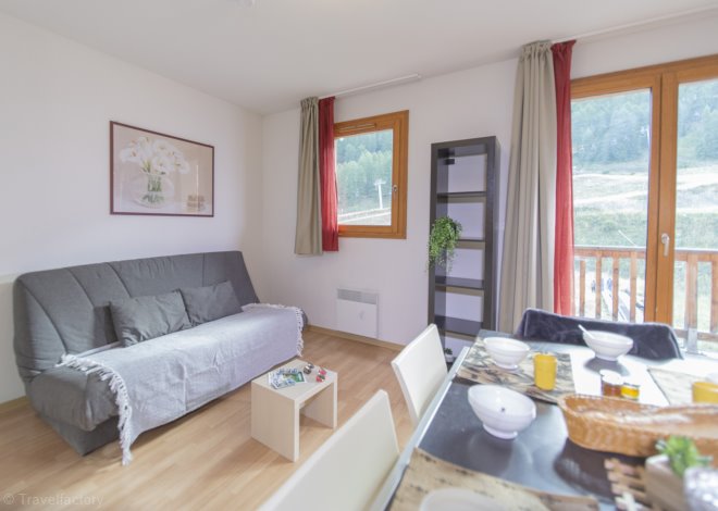 3 Kamers 8 personen Duplex - Résidence Les Terrasses du Soleil d'Or 3* - Les Orres