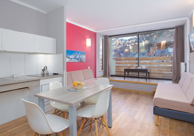 2 Kamer appartement 4 Personen met ontbijt - Résidence Le New Chastillon 4* - Isola 2000