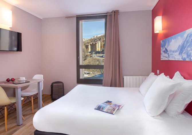 Studio 2 Personen met ontbijt - Résidence Le New Chastillon 4* - Isola 2000