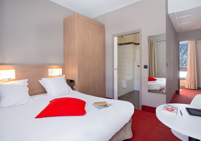 Familiekamer voor 4 Personen met ontbijt - Hôtel Club du Soleil Le Pas du Loup 3* - Isola 2000