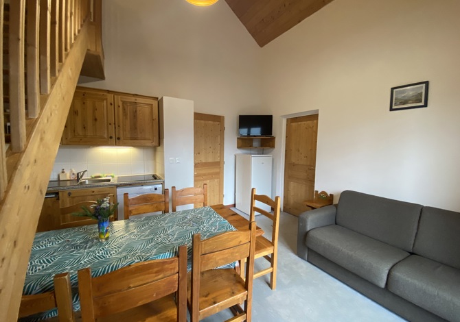 4 Kamer appartement duplex 9 personen - travelski home classic - Les Chalets de la Fontaine du Roi - Saint Jean d'Arves