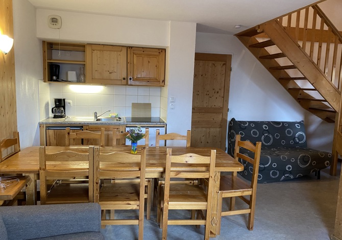 5 Kamer appt. cabine duplex 10/12 personen - travelski home classic - Les Chalets de la Fontaine du Roi - Saint Jean d'Arves