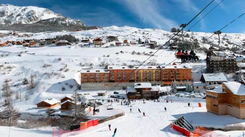 Appartement 6 bedden Vrij uitzicht op de berg beginnen stoeltjeslift - Residentie Canteneige 2 - Vars
