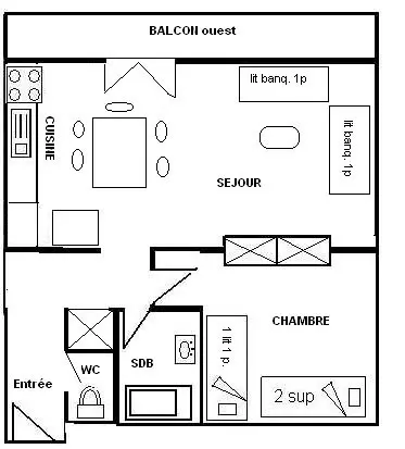 Residentie L'Everest - Plagne Centre