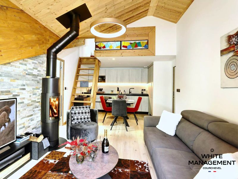 Intimistische penthouse met mezzanine - Residentie Ariondaz Helianthema - Courchevel 1650