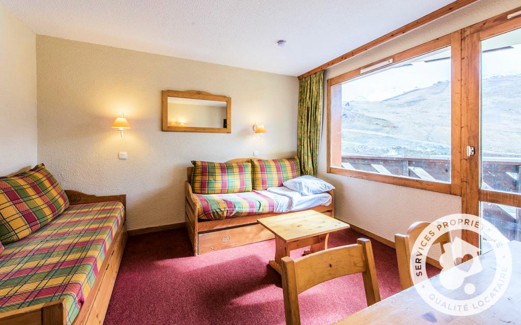 Studio 4 Personen Comfort - Résidence Les Temples du Soleil - maeva Home - Val Thorens