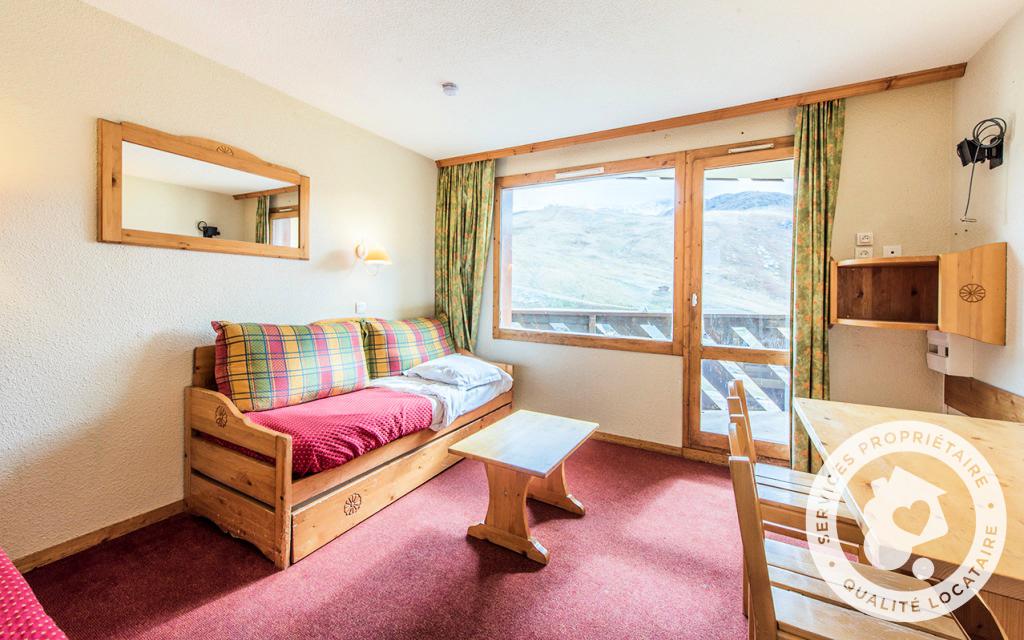 Studio 4 Personen Comfort - Résidence Les Temples du Soleil - maeva Home - Val Thorens
