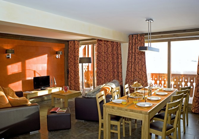 5 Kamer appartement 8 personen Staff Snowtime Ski school - Residenties Village Montana 4* - Dutchweek - Val Thorens