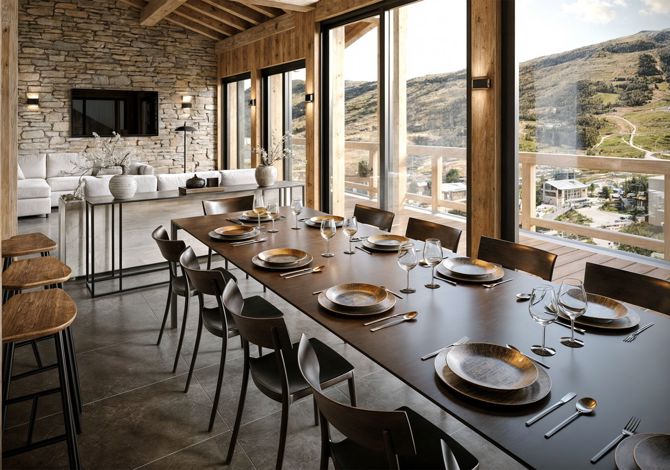 Chalet 6 Kamers 14 Personen - Chalet Odalys Le Lynx - Les Deux Alpes Centre