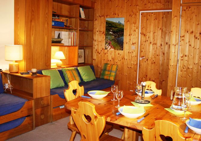 2 Kamers 6 personen Zuid BROUGE931 . - Appartements Bec Rouge - Tignes 2100 Le Lac