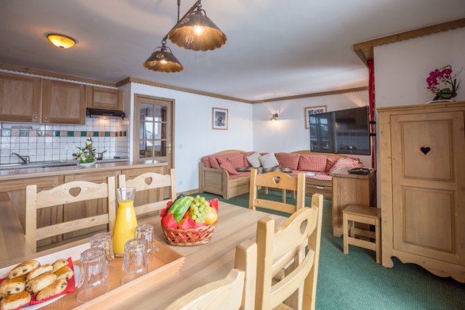 3 Kamer appartement 8 personen Slaapnis - Résidence Le Sun Valley 4* - Plagne Soleil