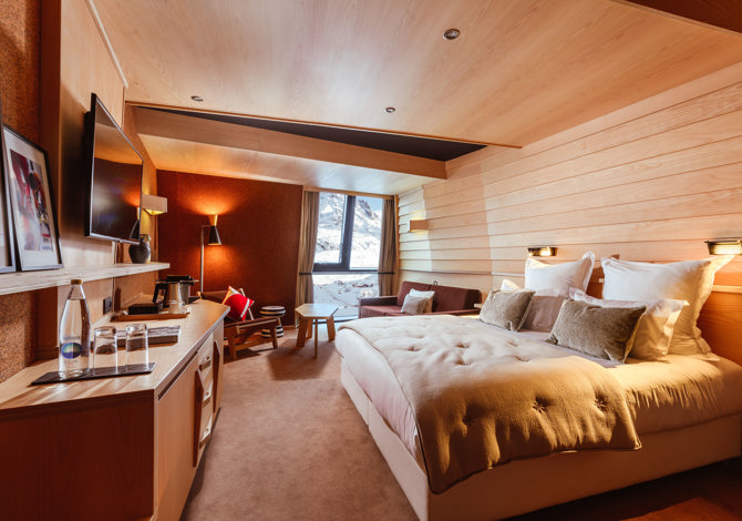 Deluxe Kamer met ontbijt - Hôtel Altapura 5* - Val Thorens