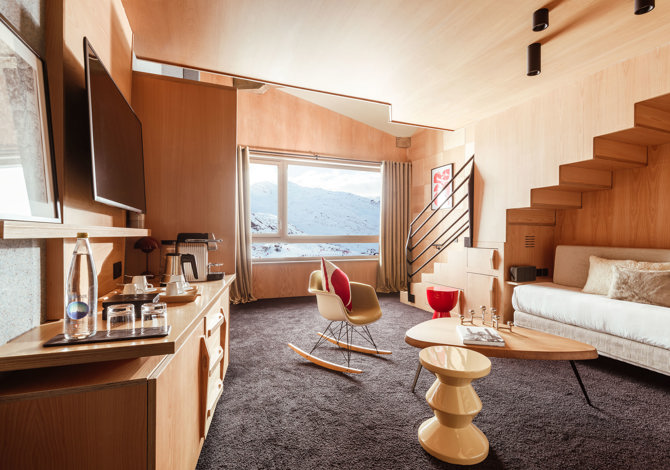 Familie Duplex Suite met Ontbijt - Hôtel Altapura 5* - Val Thorens
